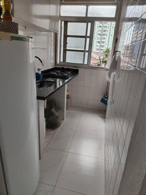 Lindo Apartamento Ao Lado Da Praia Com Garagem Прая-Гранді Екстер'єр фото